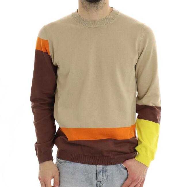 MAGLIA COLOR BLOCK +39MASQ - Mad Fashion | img vers.1300x/